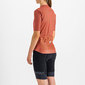 Sportful Checkmate Fietsshirt Korte Mouwen Roze Dames