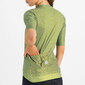 Sportful Checkmate Fietsshirt Korte Mouwen Groen Dames