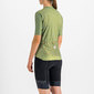 Sportful Checkmate Fietsshirt Korte Mouwen Groen Dames