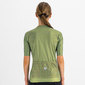 Sportful Checkmate Fietsshirt Korte Mouwen Groen Dames