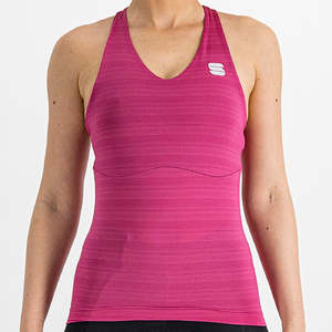 Sportful Kelly Top Fietsshirt Zonder Mouwen Roze Dames