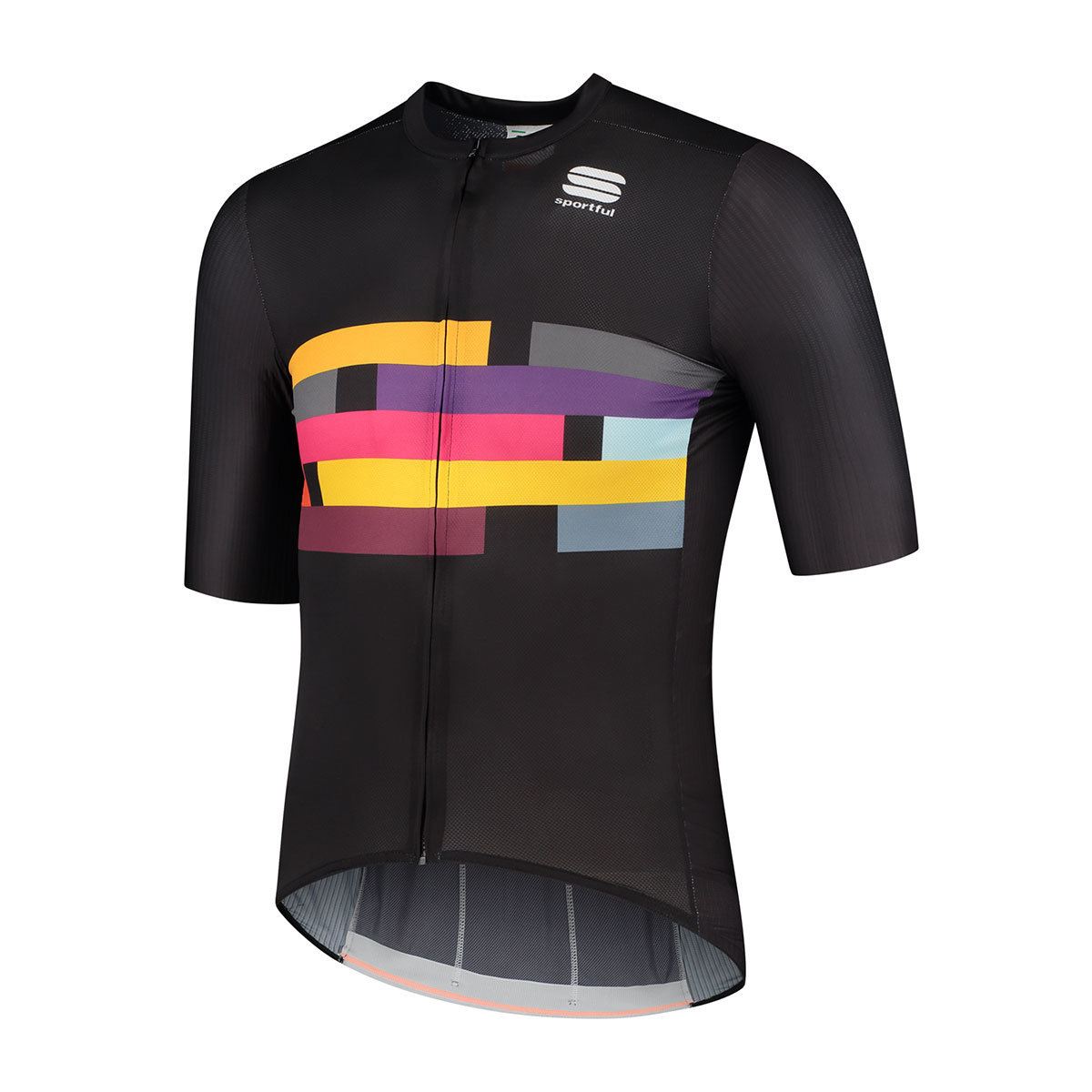 Sportful Neo Fietsshirt Korte Mouwen Zwart/Multi Heren