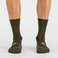 Sportful Merino Wool 18 Fietssokken Donkergroen/Zwart