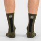 Sportful Merino Wool 18 Fietssokken Donkergroen/Zwart