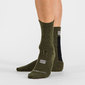 Sportful Merino Wool 18 Fietssokken Donkergroen/Zwart
