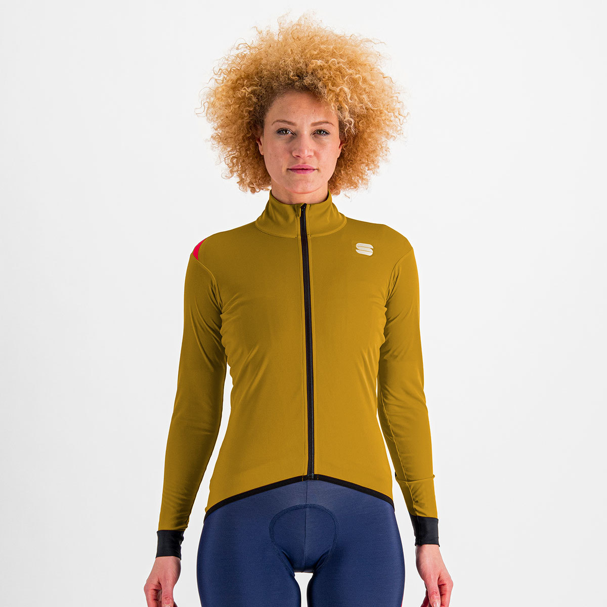 Sportful Fiandre Light No Rain Fietsjack Donkergeel Dames
