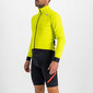 Sportful Fiandre Pro Medium Fietsjack Geel/Zwart Heren