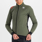 Sportful Fiandre Medium Fietsjack Zwart/Donkergroen Dames