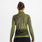 Sportful Cliff Supergiara Thermal Fietsshirt Lange Mouwen Groen/Geel Dames