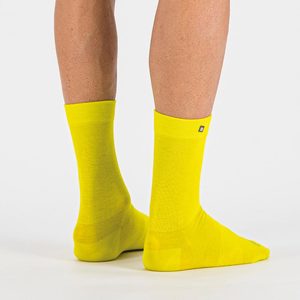 Sportful Matchy Wool Fietssokken Geel