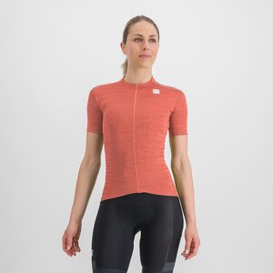 Sportful Supergiara Fietsshirt Korte Mouwen Roze Dames