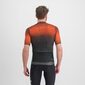Sportful Flow Supergiara Fietsshirt Korte Mouwen Grijs/Rood Heren