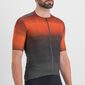 Sportful Flow Supergiara Fietsshirt Korte Mouwen Grijs/Rood Heren