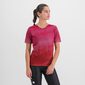 Sportful Flow Giara Fietsshirt Korte Mouwen Roze/Rood Dames