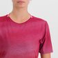 Sportful Flow Giara Fietsshirt Korte Mouwen Roze/Rood Dames