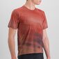 Sportful Flow Giara Fietsshirt Korte Mouwen Rood Heren