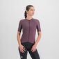 Sportful Matchy Fietsshirt Korte Mouwen Paars Dames