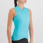 Sportful Matchy Fietsshirt Zonder Mouwen Blauw Dames