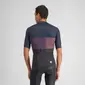Sportful Snap Fietsshirt Korte Mouwen Donkerblauw/Zwart Heren