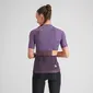 Sportful Snap Fietsshirt Korte Mouwen Paars Dames