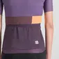 Sportful Snap Fietsshirt Korte Mouwen Paars Dames