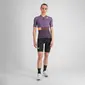 Sportful Snap Fietsshirt Korte Mouwen Paars Dames