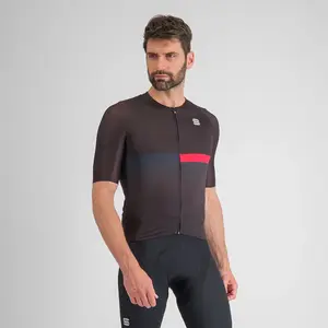 Sportful Bomber Fietsshirt Korte Mouwen Zwart Heren