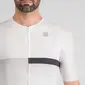 Sportful Bomber Fietsshirt Korte Mouwen Wit Heren