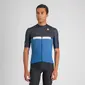 Sportful Pista Fietsshirt Korte Mouwen Blauw/Donkerblauw Heren