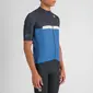 Sportful Pista Fietsshirt Korte Mouwen Blauw/Donkerblauw Heren