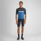 Sportful Pista Fietsshirt Korte Mouwen Blauw/Donkerblauw Heren