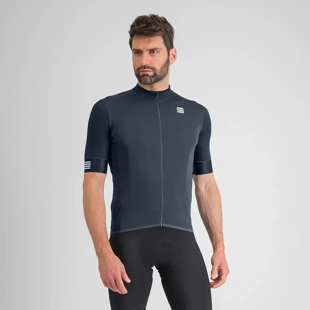 Sportful SRK Fietsshirt Korte Mouwen Blauw Heren