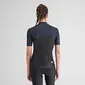 Sportful Pista Fietsshirt Korte Mouwen Donkerblauw/Zwart Dames