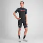 Sportful Pista Fietsshirt Korte Mouwen Donkerblauw/Zwart Dames