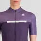 Sportful Pista Fietsshirt Korte Mouwen Paars Dames