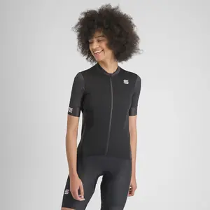 Sportful SRK Fietsshirt Korte Mouwen Zwart Dames
