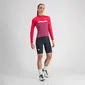 Sportful Pista Thermal Fietsshirt Lange Mouwen Roze/Paars Dames