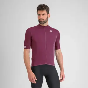 Sportful SRK Fietsshirt Korte Mouwen Donkerrood Heren