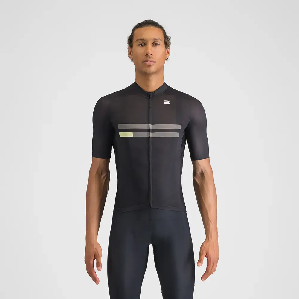 Sportful Starlight Fietsshirt Korte Mouwen Zwart Heren