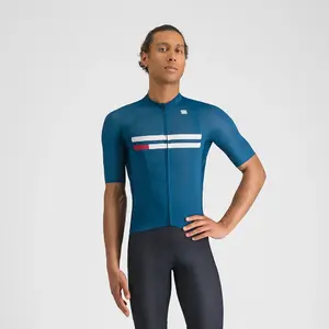 Sportful Starlight Fietsshirt Korte Mouwen Blauw Heren