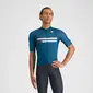 Sportful Starlight Fietsshirt Korte Mouwen Blauw Heren