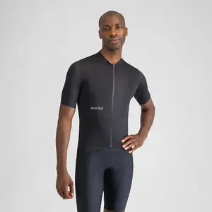 Sportful Classic Fietsshirt Korte Mouwen Zwart Heren