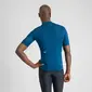 Sportful Classic Fietsshirt Korte Mouwen Blauw Heren