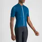Sportful Classic Fietsshirt Korte Mouwen Blauw Heren