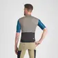 Sportful Supergiara Logo Fietsshirt Korte Mouwen Grijs/Blauw Heren
