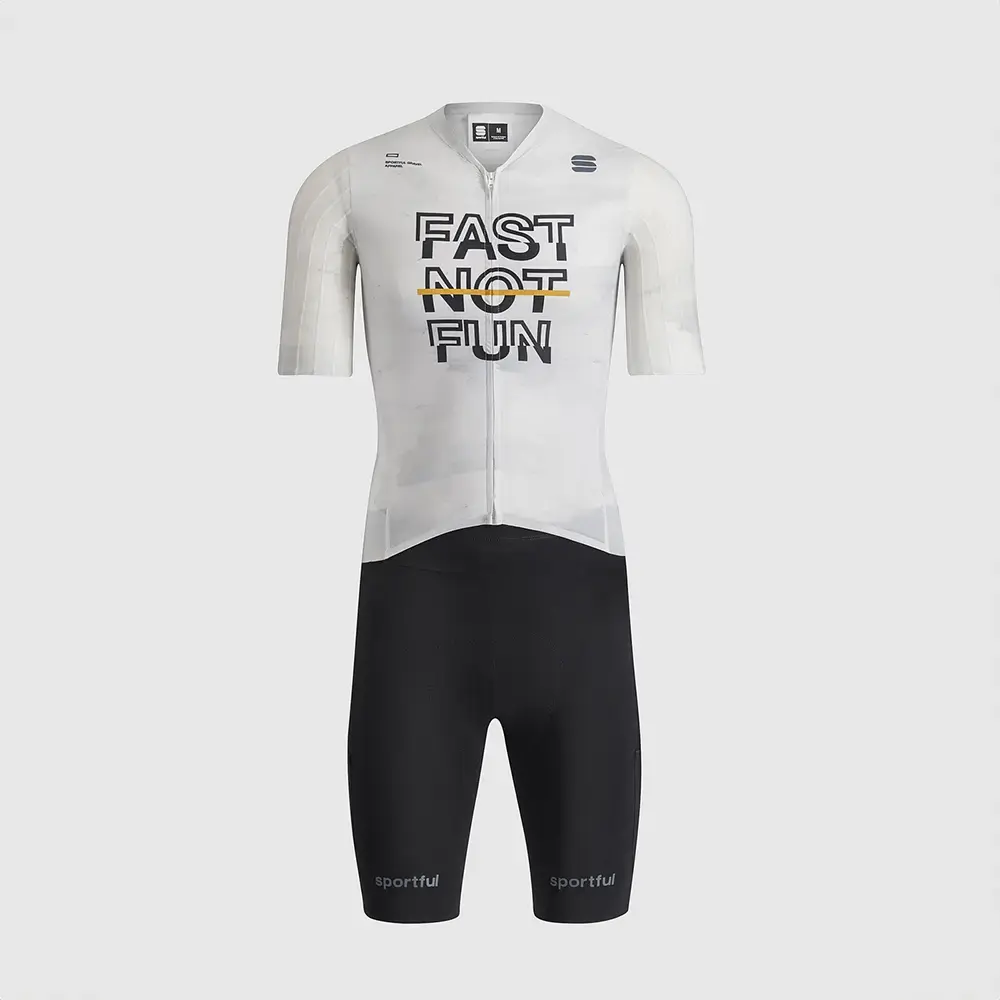 Sportful Fast Not Fun Gravel Snelpak Wit/Zwart