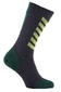 Sealskinz MTB Mid Mid Hydrostop Fietssokken Grijs/Groen Unisex