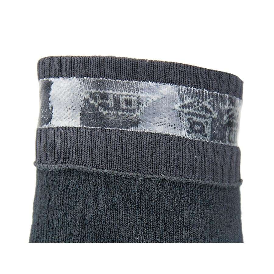 Sealskinz Waterproof Warm Weather Hydrostop Mid Sokken Zwart/Grijs/Zwart