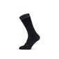 Sealskinz Waterproof Warm Weather Hydrostop Mid Sokken Zwart/Grijs/Zwart