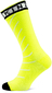 Sealskinz Waterproof Warm Weather Hydrostop Mid Sokken Neon Geel/Zwart/Wit